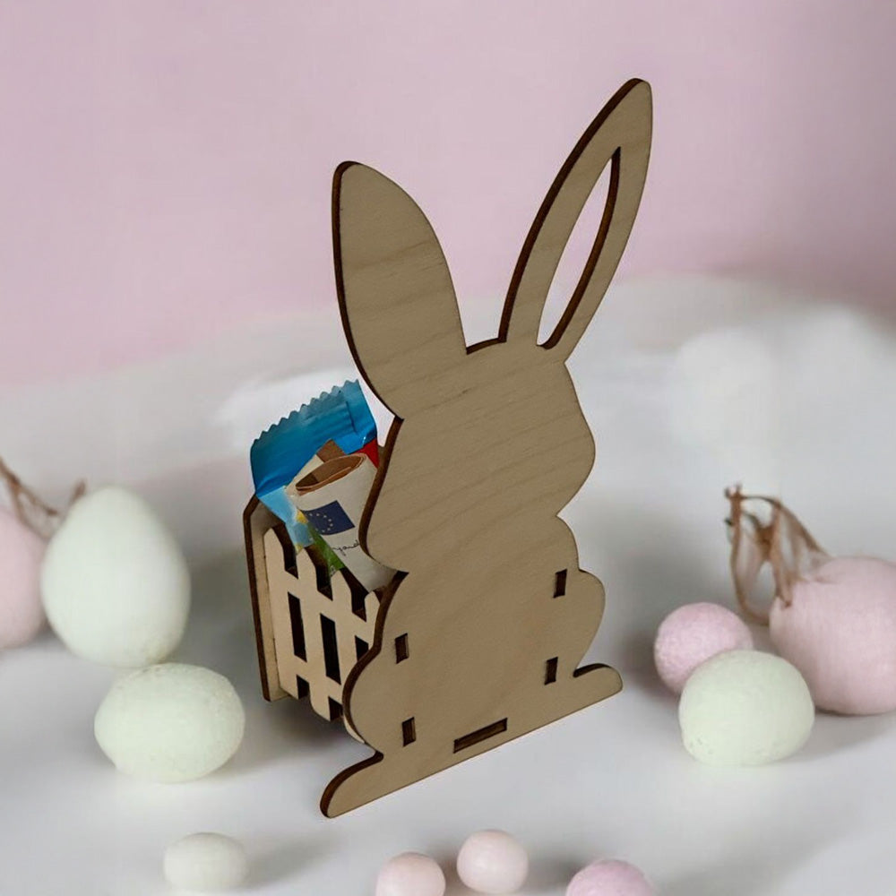 Hoppelkorb 🐰 Geschenk-Hase