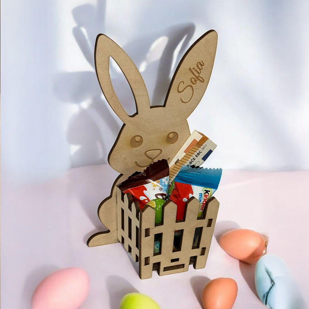Hoppelkorb 🐰 Geschenk-Hase