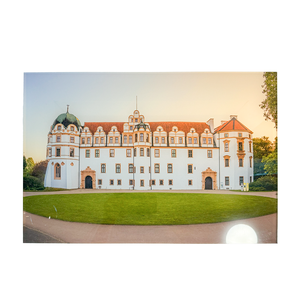 Acrylglaswandbild 🏰 Celler Schloss - 450x300mm