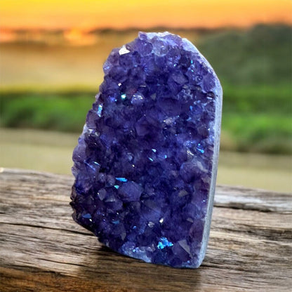 Großer Amethyststein 💎 Majestätische Schönheit der Natur