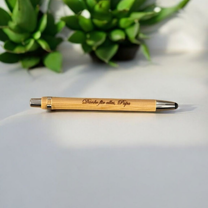 Bambus Stylus Stift ✏️ mit Gravur